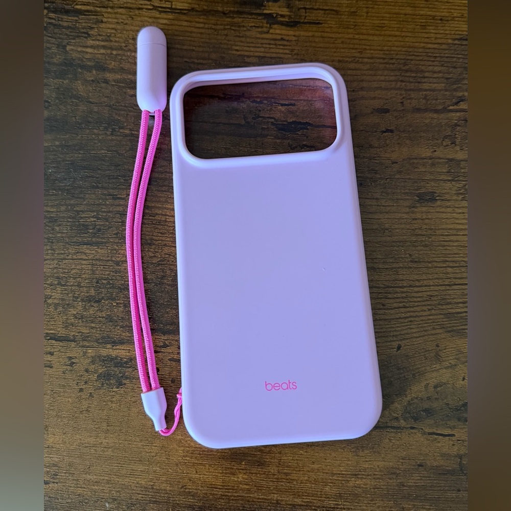 iPhone 17 pro max - Pink Beats Case with stand